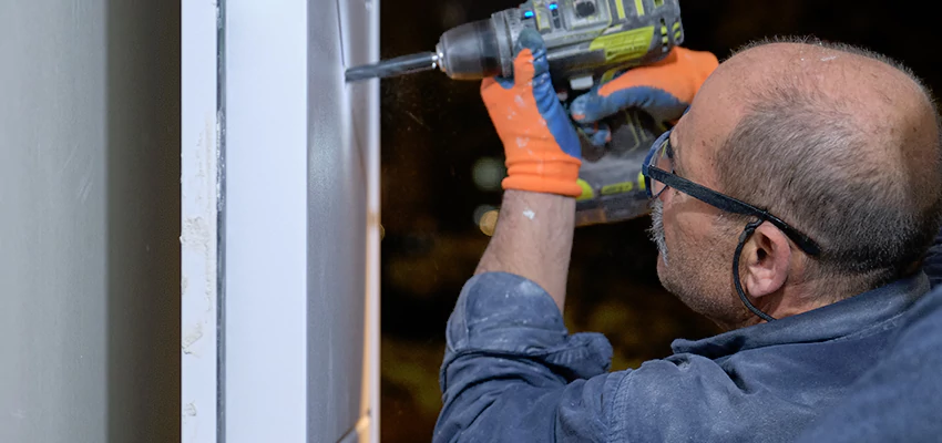 Rim Peephole Cam Installation in Hillsborough, California