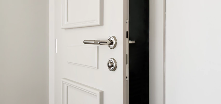 Folding Bathroom Door With Lock Solutions in Hillsborough, CA